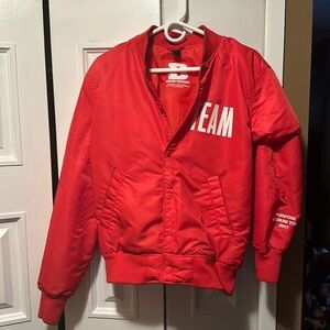 Team Justin Bieber 2017 tour jacket